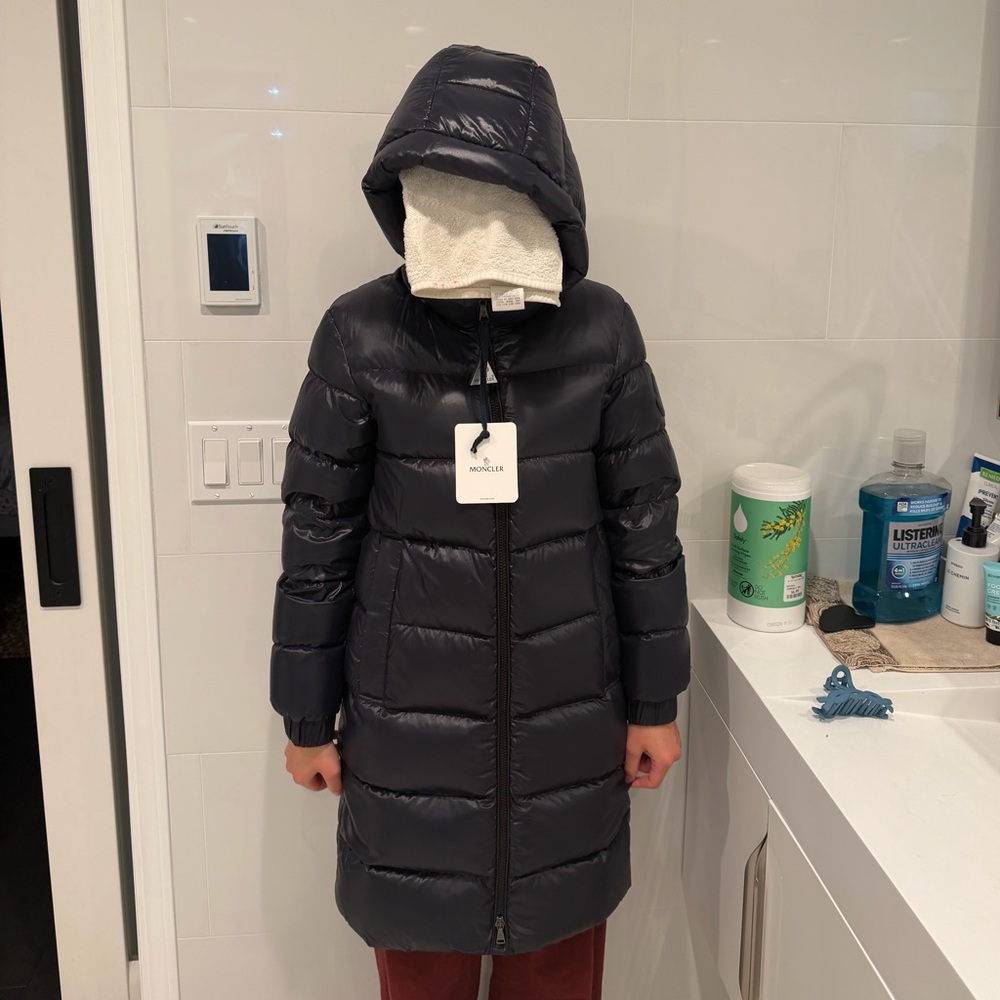 Moncler Kids Black Puffer Jacket
